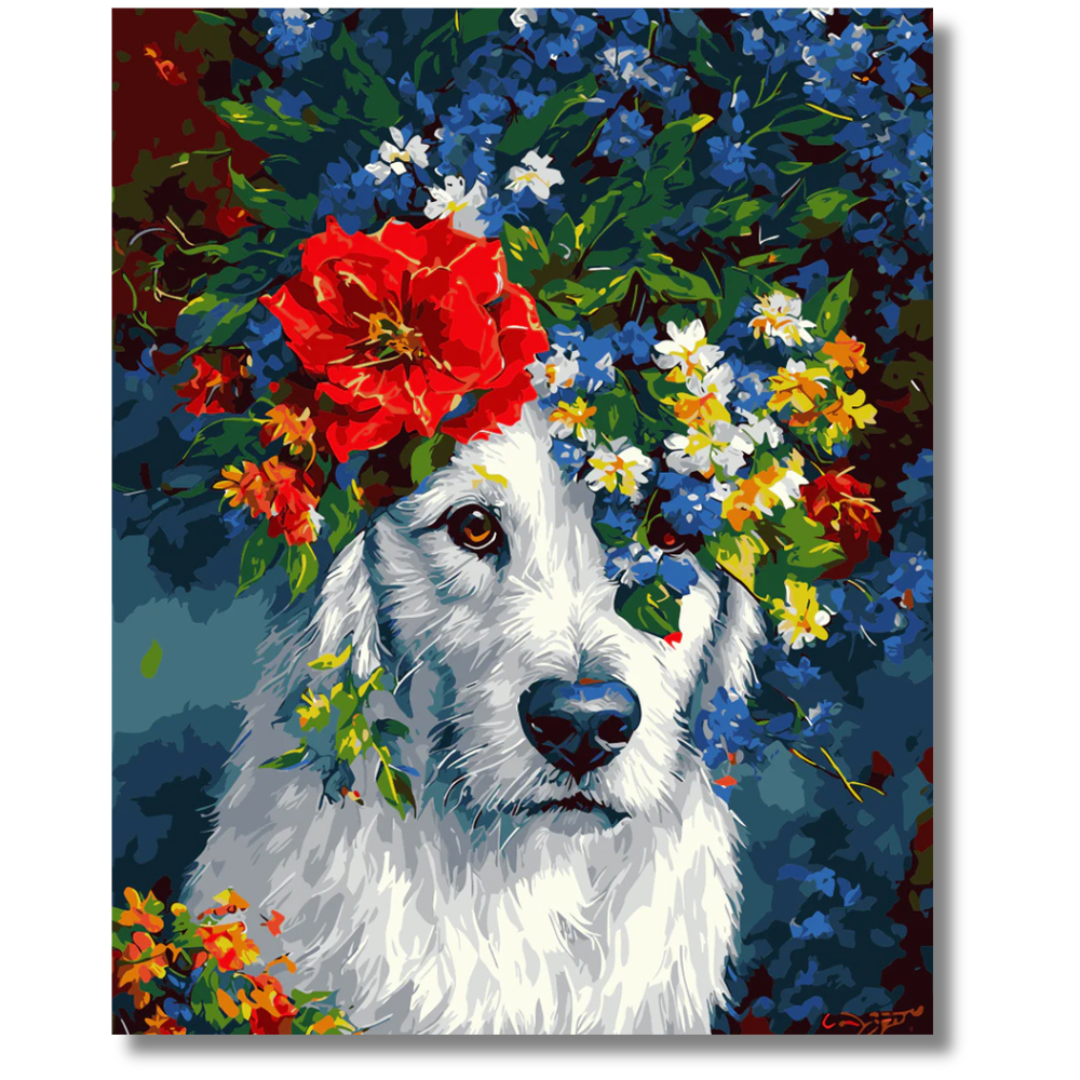 Floral Guardian - Paint By Numbers
