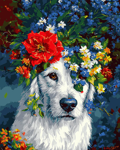 Floral Guardian - Paint By Numbers
