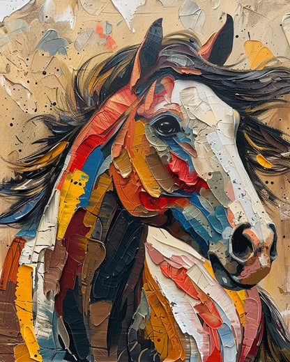 Galloping Colors - Paint By Numbers