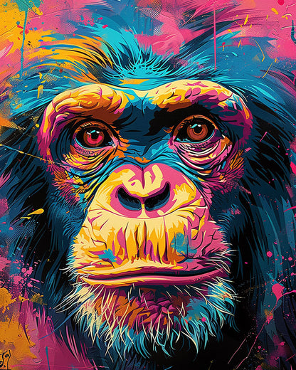 Primal Colors - Paint By Numbers