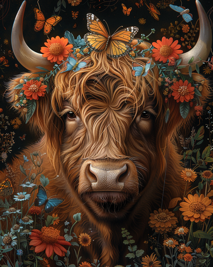 Wildflower Queen - Paint By Numbers