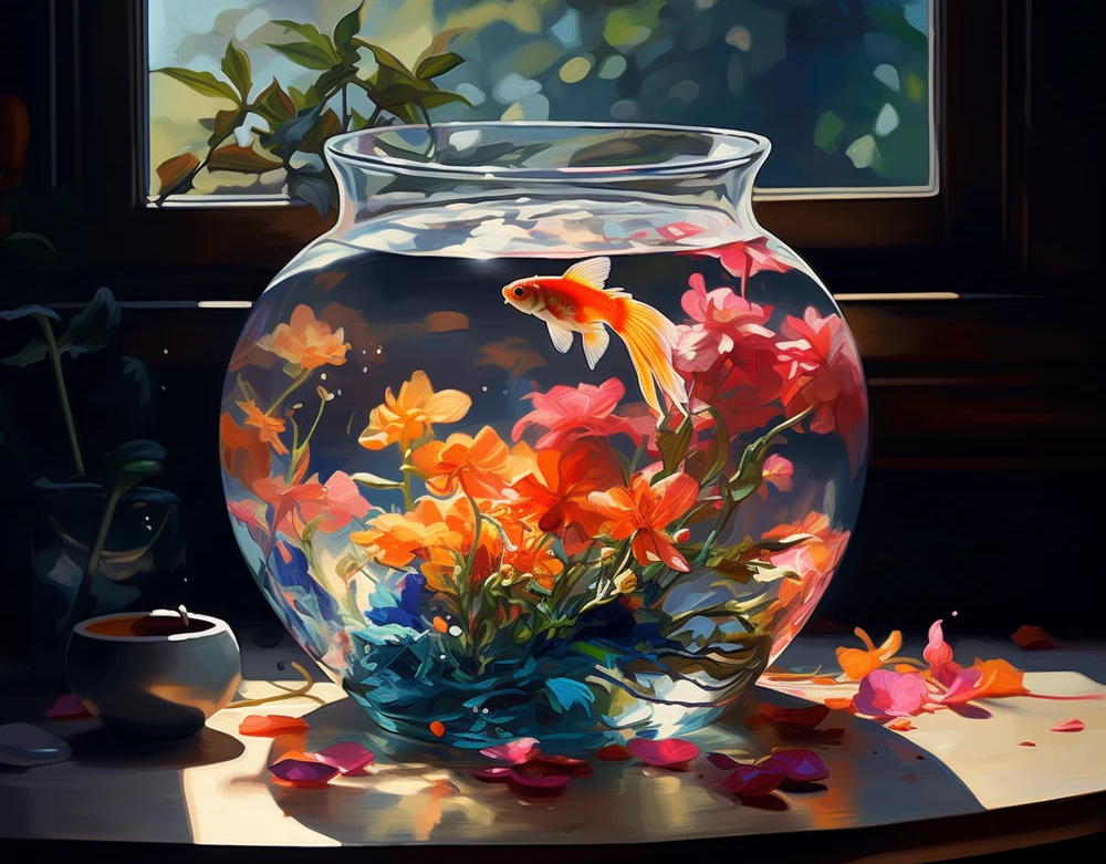 A Splash of Color- Paint By Numbers
