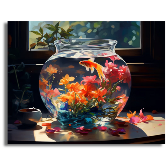 A Splash of Color- Paint By Numbers