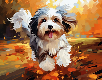 Chasing the Breeze- Paint By Numbers