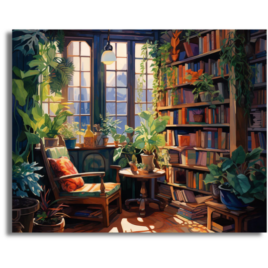 A Corner of Calm- Paint By Numbers