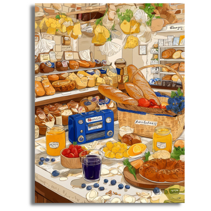 The Bakery's Bounty- Paint By Numbers
