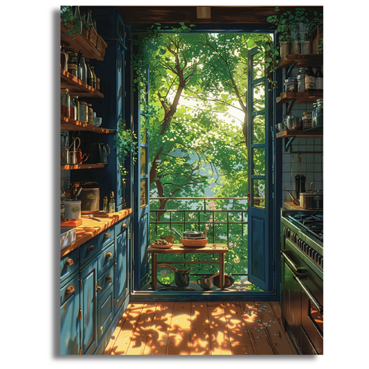 Green Escape- Paint By Numbers