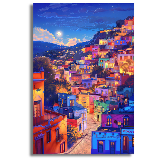 Colorful Streets- Paint By Numbers
