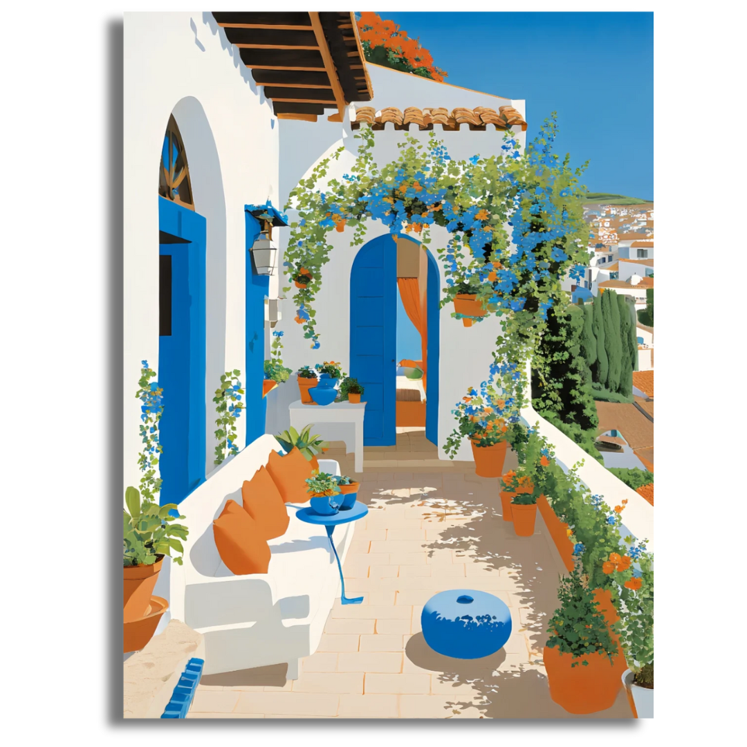 Garden View- Paint By Numbers