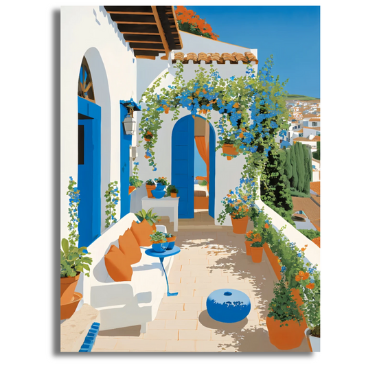 Garden View- Paint By Numbers