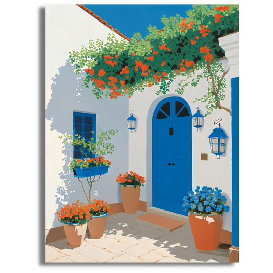 The Colorful Path- Paint By Numbers