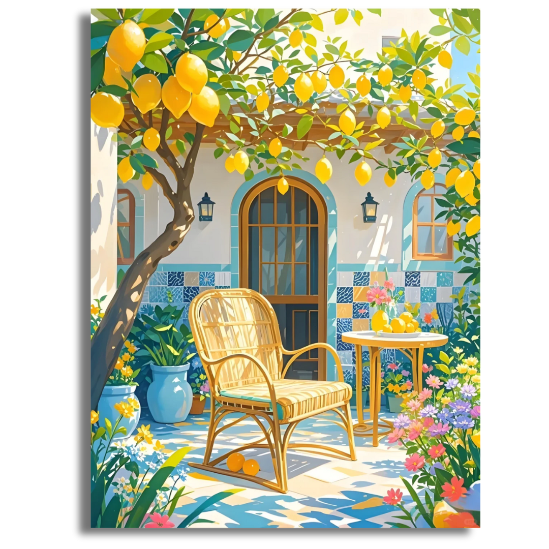 Vibrant Oasis- Paint By Numbers