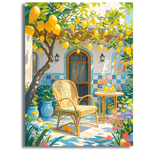 Vibrant Oasis- Paint By Numbers