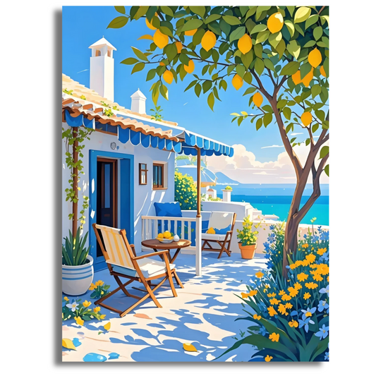 Lemon Breeze- Paint By Numbers