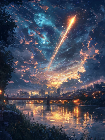 Starlit Dreams- Paint By Numbers
