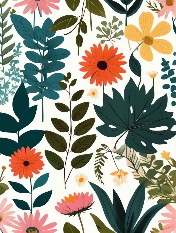 Nature's Palette- Paint By Numbers