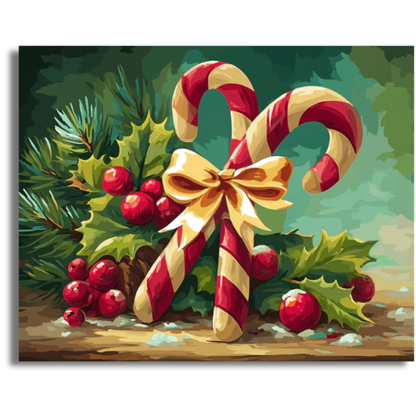 The Golden Bow- Paint By Numbers