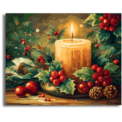 Flame of Peace- Paint By Numbers