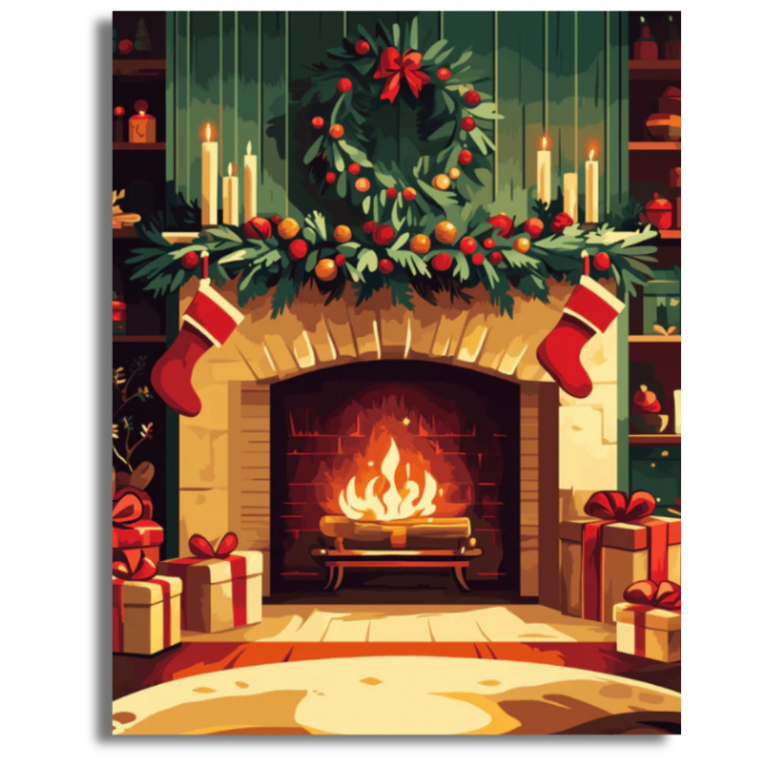 A Cozy Corner- Paint By Numbers