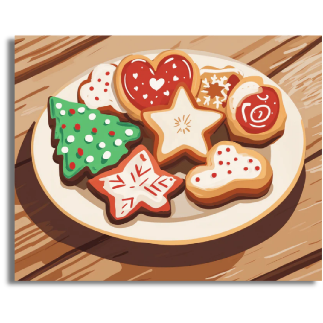 A Bite of Happiness- Paint By Numbers