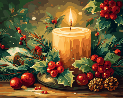 Flame of Peace- Paint By Numbers