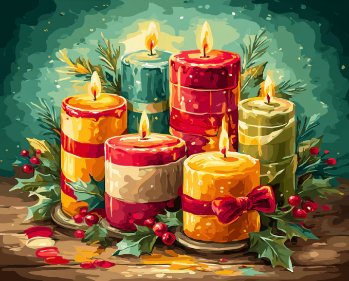 Festive Celebration- Paint By Numbers