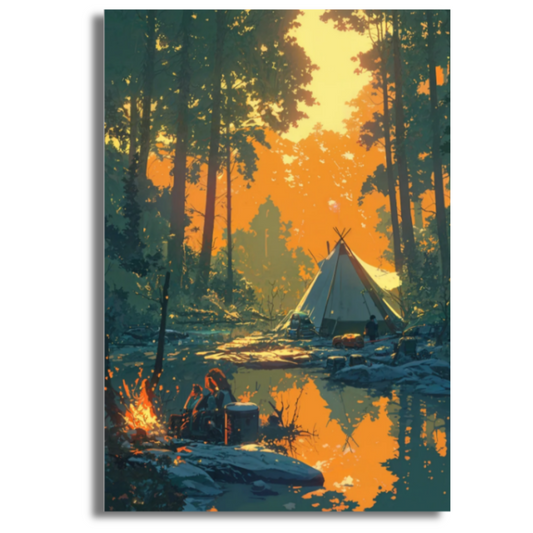 Tales by the Fire- Paint By Numbers