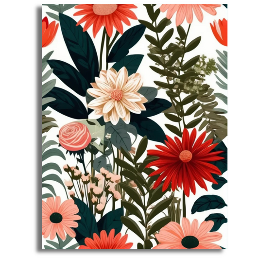 Petals of Joy- Paint By Numbers
