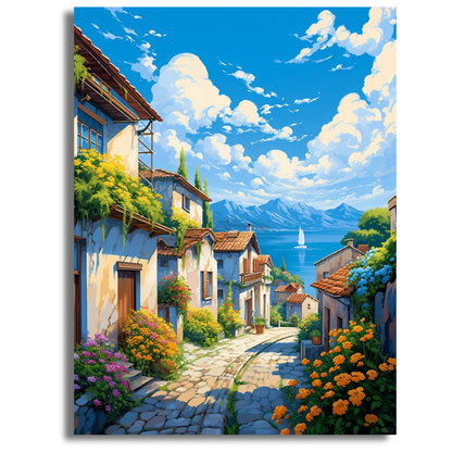 Sunny Pathways- Paint By Numbers
