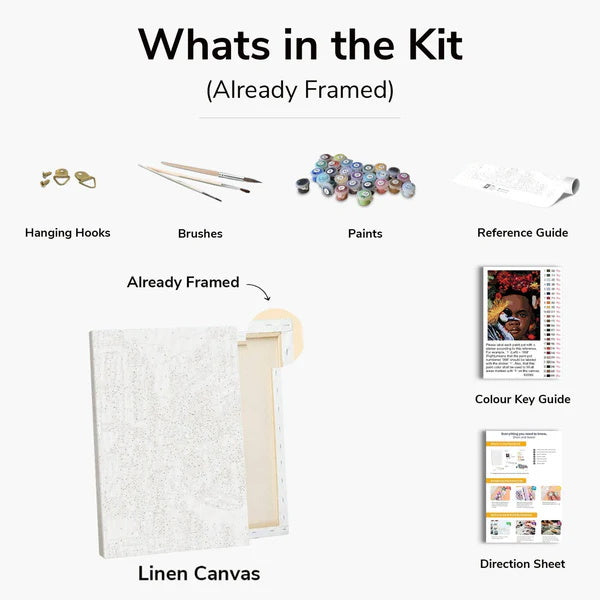 Golden Echo- Paint By Numbers